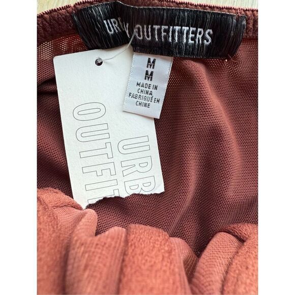 Urban Outfitters Brenna Bustier Mini Dress In The color Chocolate - Picture 8 of 12